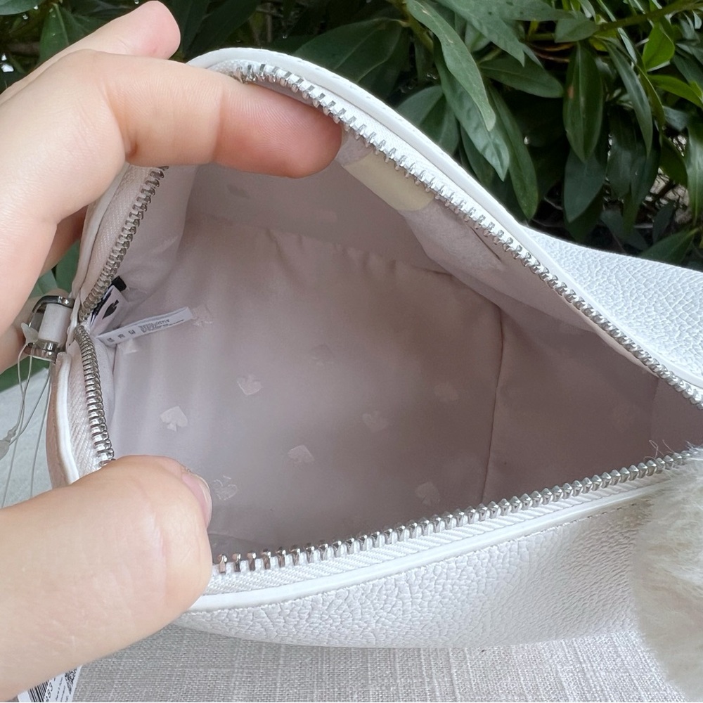 NWT Kate Spade New York Arctic Friends Polar Bear Crossbody Leather Bag - Picture 7 of 12